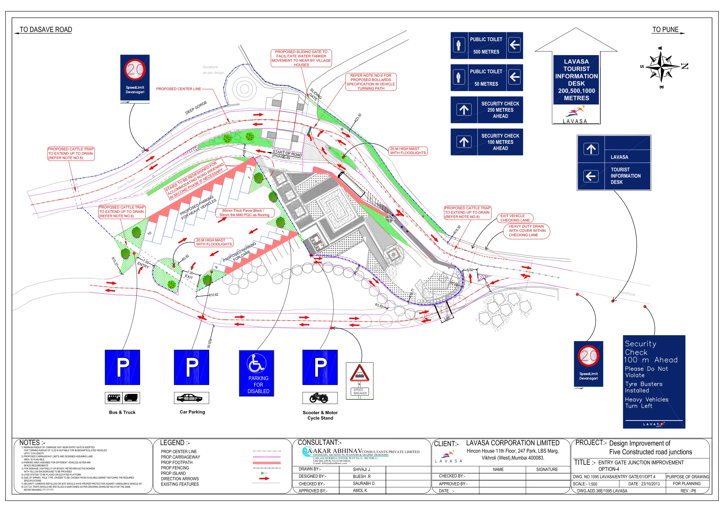 Traffic Engineering Study at Lavasa City